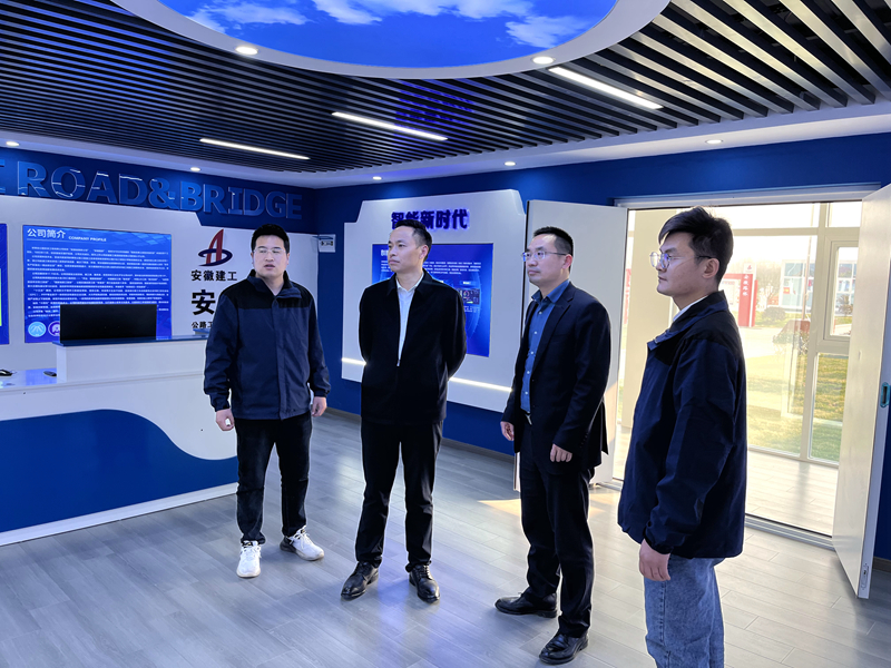 公司黨委副書記、總經理張俊到霍邱縣市政基礎設施提升PPP項目調研3